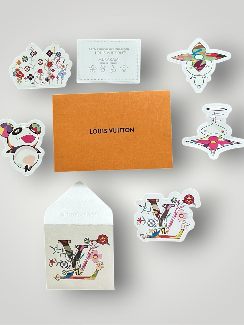 Louis Vuitton x Takashi Murakami
Limited Edition Sticker Set
